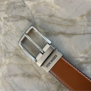 Brand New Steve Madden reversible size 38 brown - dark brown belt